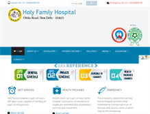 Tablet Screenshot of hfhdelhi.org